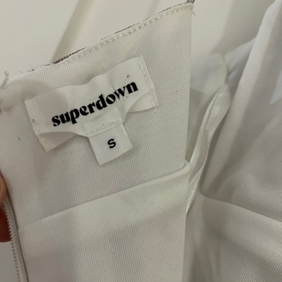 Revolve Superdown Rainbow Sparkle Dress Cocktail Club Dress Sexy Size Small - Picture 8 of 8